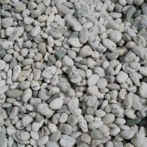 Awaroa White Pebble 19mm