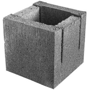 Knock in half bond beam